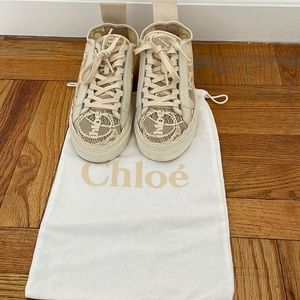 Chloe Lace Sneakers